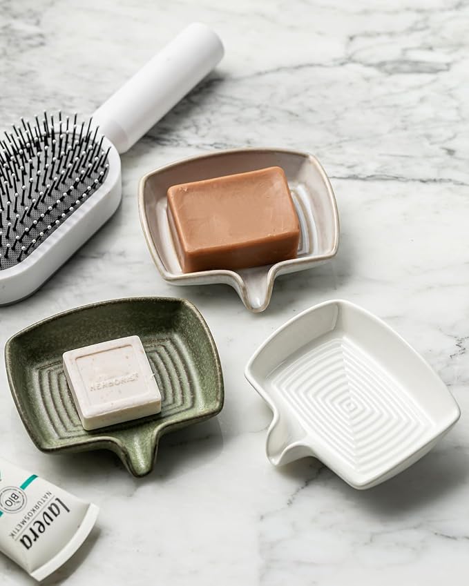 Soap Dishes, Ceramic Shower Soap Dish - Image 9