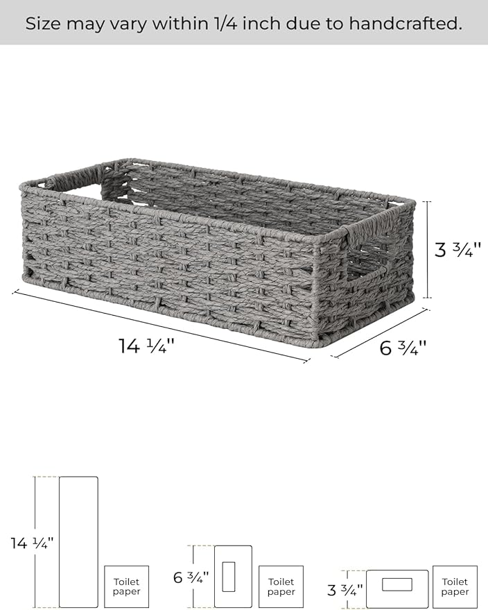 StorageWorks Toilet Tank Basket - Image 2