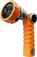 RESTMO Heavy Duty Hose Nozzle, Metal Garden Water Hose Sprayer by Restmo