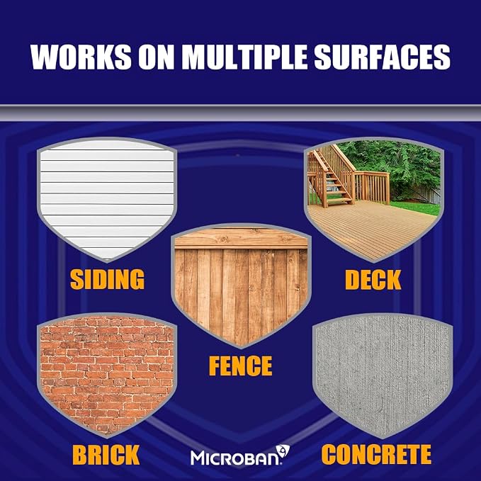 MICROBAN Outdoor Surface Care Multi-Purpose Foaming Cleaner - Image 6