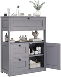 Bathroom Cabinet, Modern Bathroom Floor Storage Cabinet Organizer by GRUSIGN
