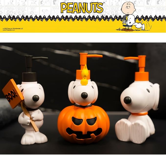 Peanuts Snoopy Soap/Lotion/Hand Sanitizer Resin Pump Dispenser, 10.23 Ounces - Image 7