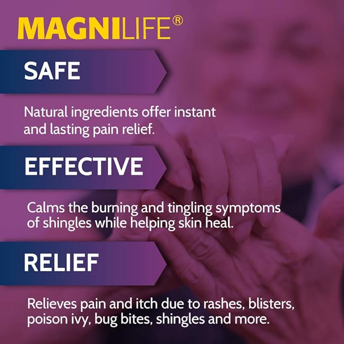 MagniLife Pain and Itch Relief Gel, Naturally Relieve Tingling, Irritation and - Image 4