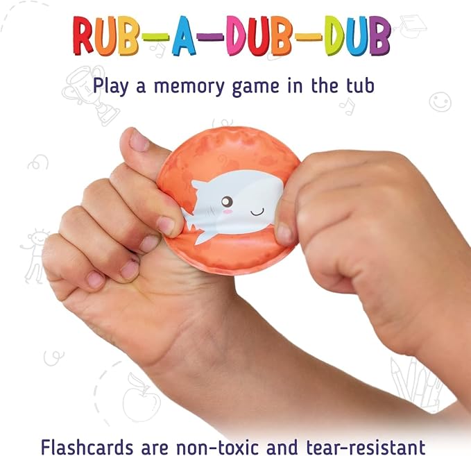 merka Bath Toys Flash Cards - Image 7