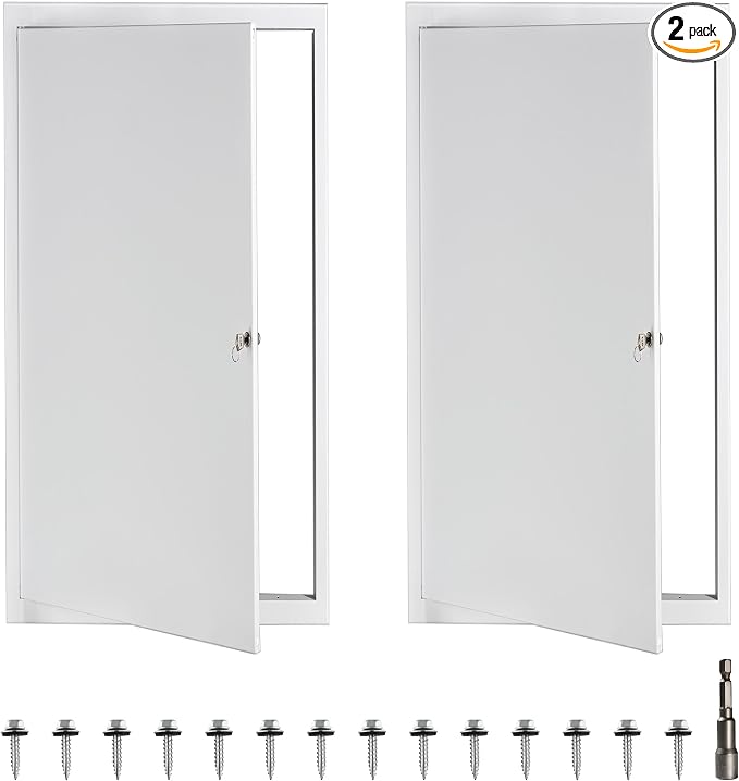 Access Door 12x24 Drywall Access Panel 2Pack Thickened 1mm by Unknown