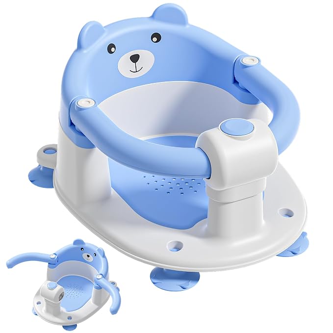 Baby Bath Seat for Babies 6 Months & Up, Toddler Bath Seats for Babies Sitting by Tavlshero