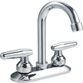 SOLVEX 2 Handle Bathroom Faucet 4 Inch Centerset Bathroom Sink Faucet, 3 Hole by SOLVEX