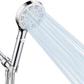 High Pressure Shower Head with ON/Off Pause Switch Button, 5 Mode Handheld by Xixitaihao