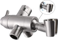 Shower Arm Diverter with Handshower Mount, G1/2 Brass Shower Diverter Valve by YDmeet