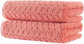 BAGNO MILANO Turkish Bath Towels, Soft Plush Jacquard Luxury Bath Towels by BagnoMilanoLuxurySoftness