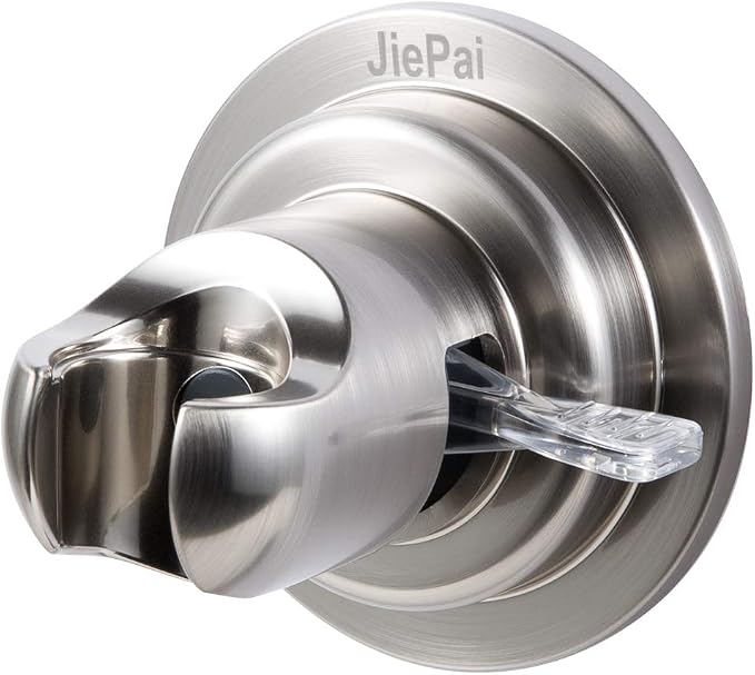 JiePai Suction Cup Shower Head Holder, Adhesive Suction Handheld Shower Head by JiePai