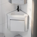 eclife 22" Corner Bathroom Vanity Sink Combo by eclife