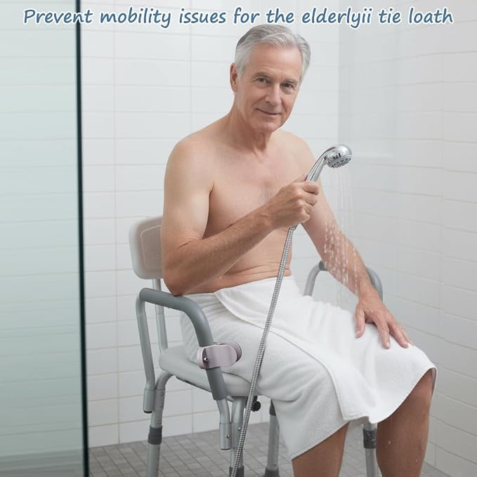 Shower Head Holder Attachment for Shower Chair, Universal Hand Shower Holder - Image 3