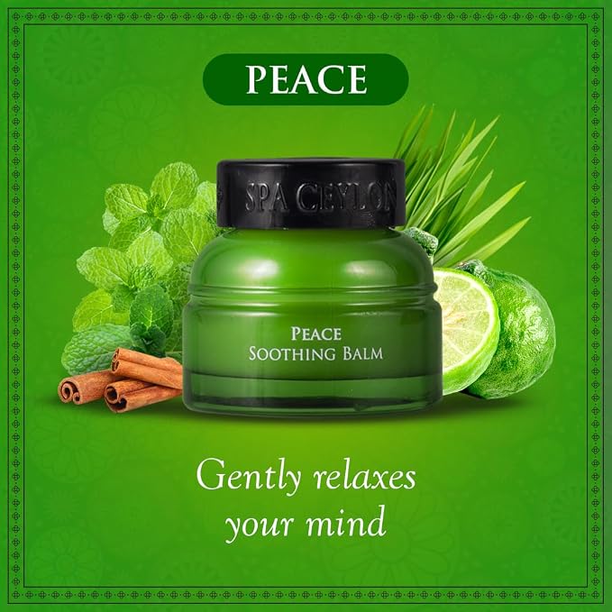SPA CEYLON PEACE Soothing Balm | Instant Cooling Relief | Natural & - Image 4