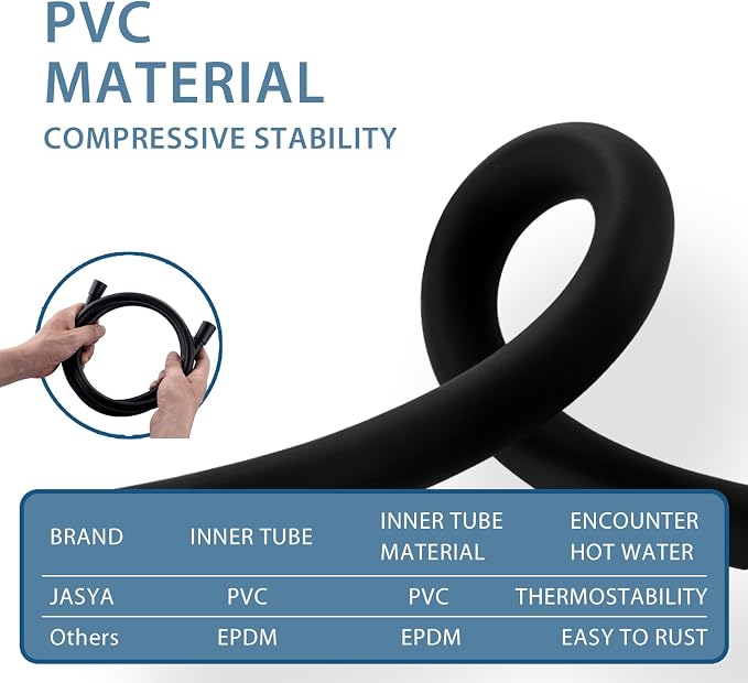119 Inches Long Shower Hose Rv Shower Hose Extra Long Explosion Proof Anti - Image 3