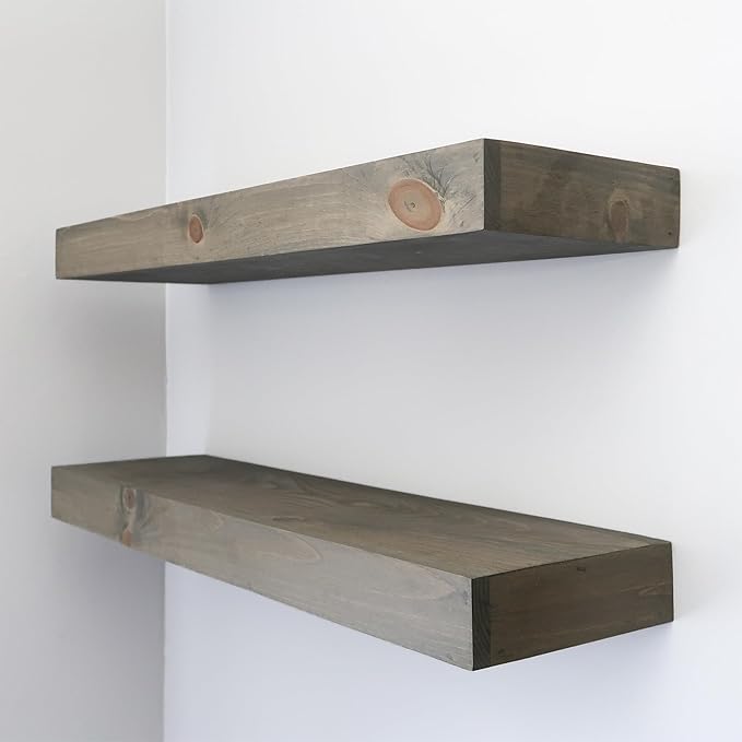 Urbandi Modern Floating Shelves 3 Inches Thick - Image 5