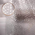 Shower Curtain Liner 8G EVA Thick Shower Curtain by Bostofy