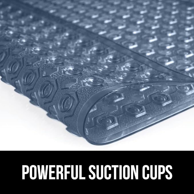 GORILLA GRIP Patented Square Shower Stall Mat, Small Bathtub Floor Mats - Image 3