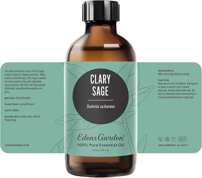 Edens Garden Clary Sage Essential Oil- 100% Pure Premium Grade, Therapeutic - Image 9