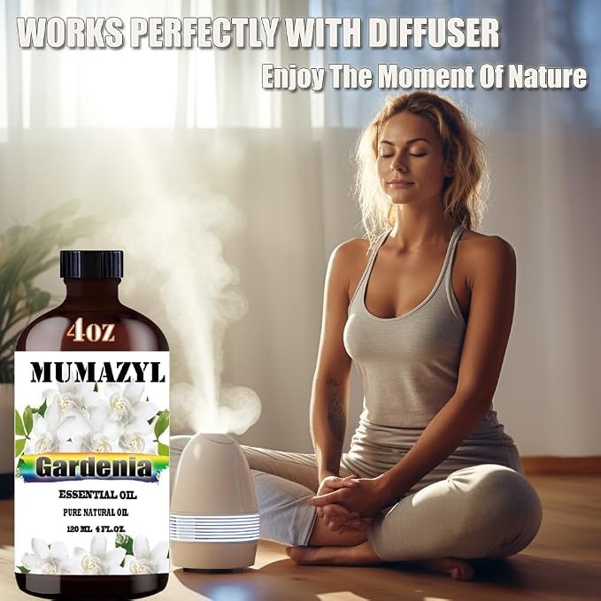 Gardenia Essential Oil, Gardenia Oil 4 Fl Oz 120ML - Image 3