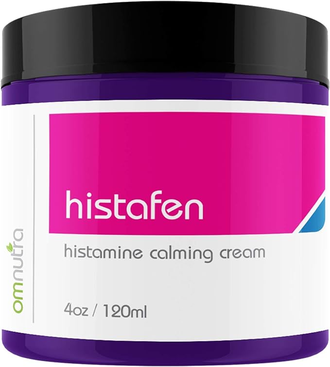 Histafen Antihistamine Itch Calming Cream - 4oz Anti Itch Cream Extra Strength by OmNutra