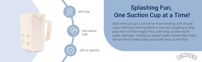 Rinzee® Baby Bath Cup with Suctions - Image 4