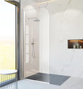 Glass Shower Panel, Simple Shower Door Panel by PHMUNY