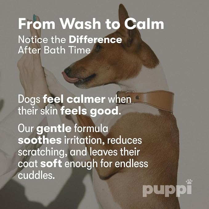 PUPPI Gentle Dog Shampoo | 15.5 fl oz. / 460 ml | Sulfate-Free Dog Wash | - Image 7