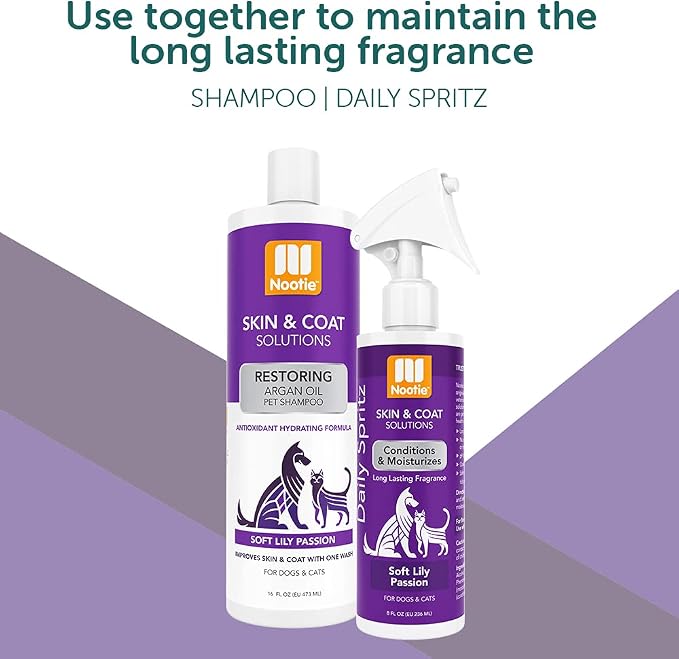 Nootie - Pet Shampoo for Sensitive Skin - Revitalizes Dry Skin & Coat - Natural - Image 6