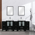 eclife 84" Modern Bathroom Vanity Sink Combo Freestanding Cabinet by eclife