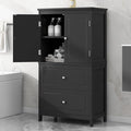 Tall Wide Storage Cabinet, Wood Kitchen Cabinet by Virubi