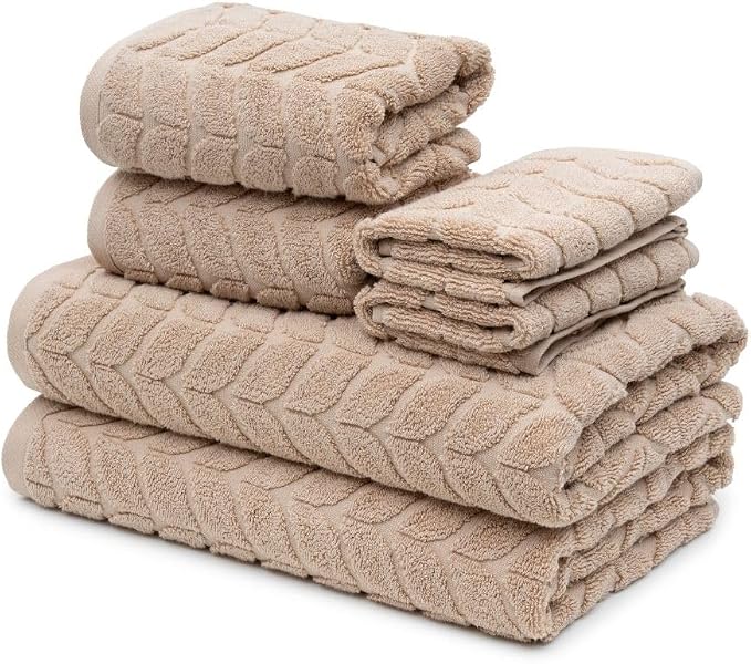BAGNO MILANO Turkish Cotton Ultra-Soft Plush Absorbent Quick Dry Bathroom Towel - Image 3
