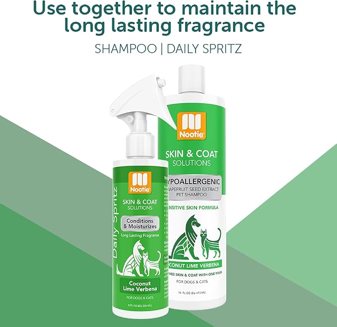 Nootie - Pet Shampoo for Sensitive Skin - Revitalizes Dry Skin & Coat - Natural - Image 6
