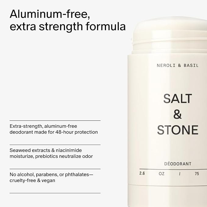 Salt & Stone Signature Scent Duo Set | 48 Hour Aluminum-Free Deodorant & - Image 6