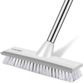 SetSail Floor Scrub Brush with 51-Inch Long Adjustable Handle 2 in 1 Scrape by SetSail