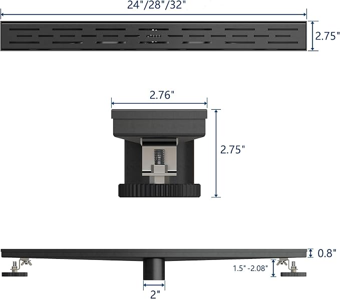 Neodrain 24 in Rectangular Linear Shower Drain - Image 5