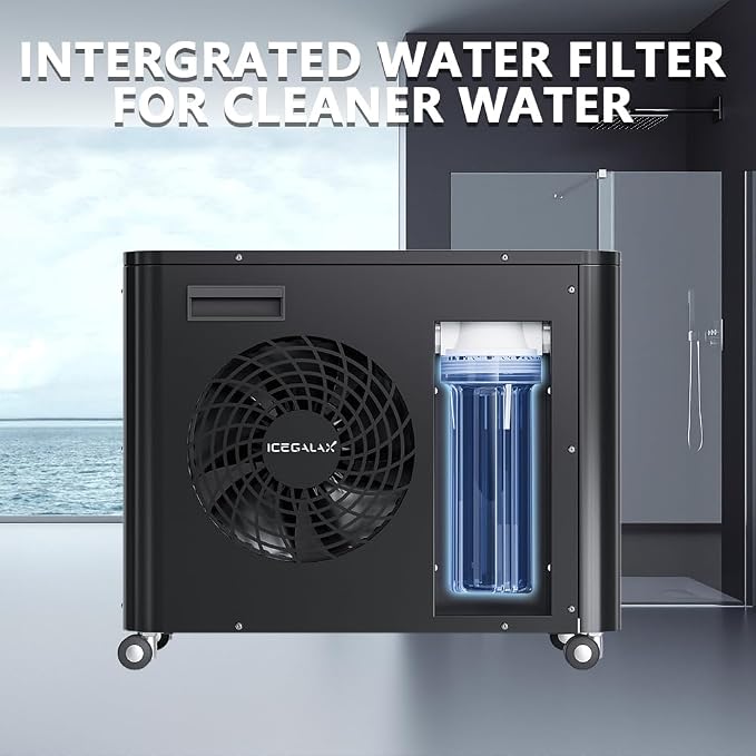 Cold Plunge Tub with Water Chiller, Large Ice Bath - Image 7