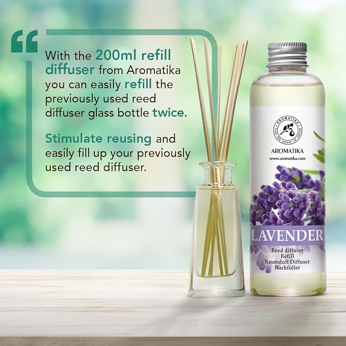 Lavender Reed Diffuser Refill 6.8 Fl Oz - Image 6