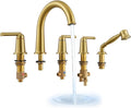 Roman Tub Faucet Set with Hand Shower, KRUZOO Bathtub Faucet Set Trim Kit with by KruzooSanitaryWare