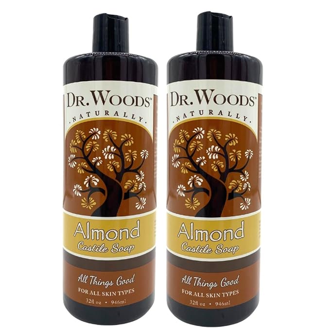 Dr. Woods Pure Almond Oil Liquid Castile Soap by Dr.+Woods