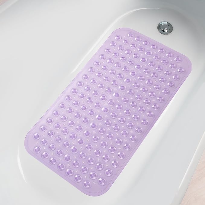 AmazerBath Bath Tub Mat, Medium Size 27.6 x 15 Inches Non-Slip Shower Mats - Image 6