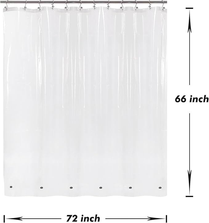 Barossa Design Short Shower Curtain or Liner - Image 7