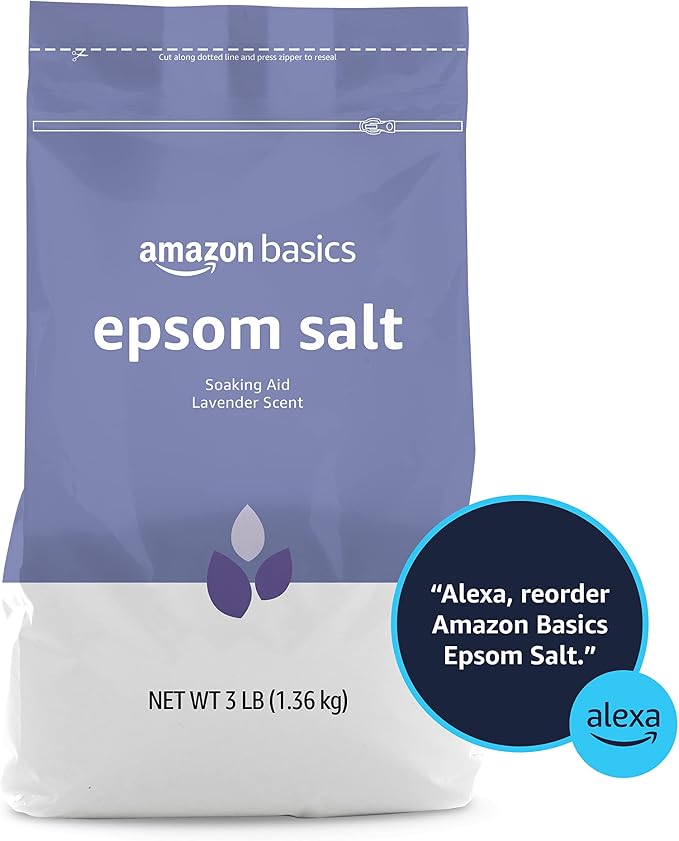Amazon Basics Epsom Salt, Lavender Scented, 3 Pound - Image 7