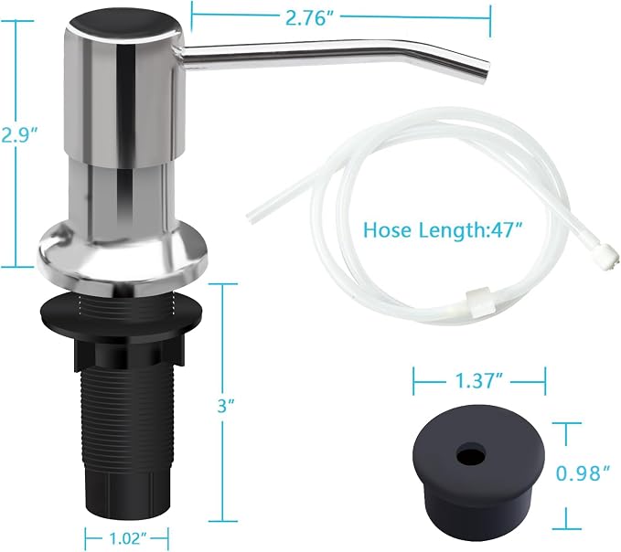 Soap Dispenser for Kitchen Sink, Kichen Sink SoapDispenser, Under Sink - Image 6