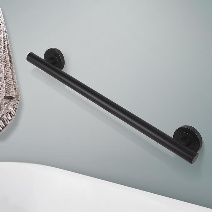 Lava Odoro Shower Grab Bar, Modern Stainless Steel Handicap Grab Bar - Image 6