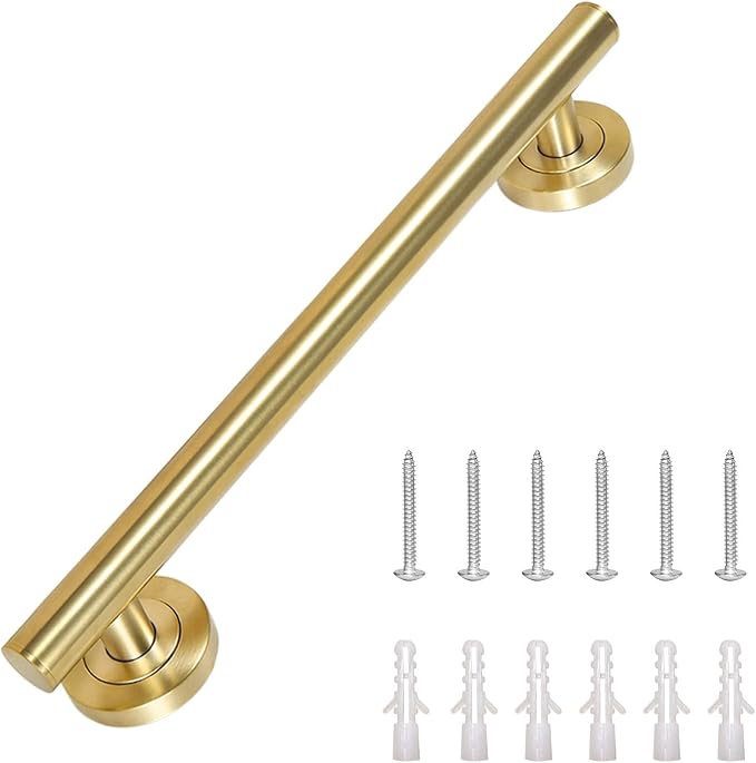 Lava Odoro Shower Grab Bar, Modern Stainless Steel Handicap Grab Bar - Image 9