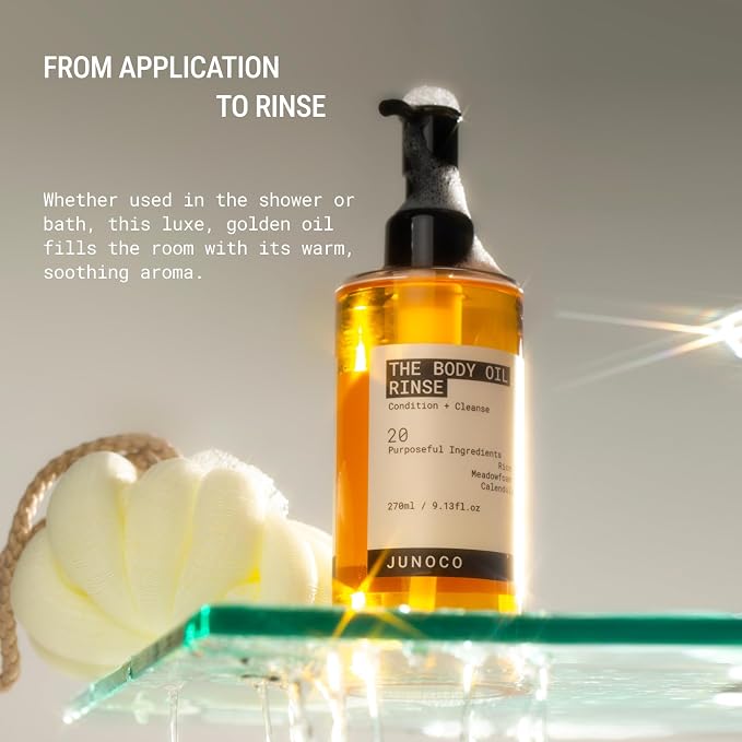 JUNO & Co. Body Oil Rinse, Shower Oil - Image 3