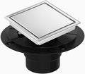 4 Inch Square Shower Floor Drain, Shower Drain Kit by Eblog
