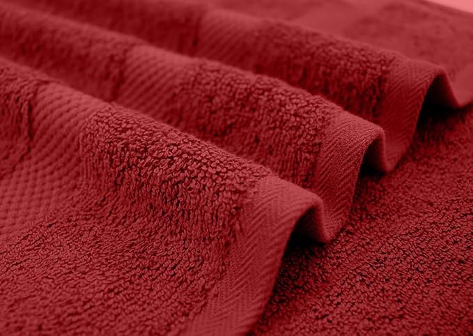 DAN RIVER Bath Towels Set of 4, 27 x 54 Inches, 100% Cotton, Larger & Lighter - Image 7