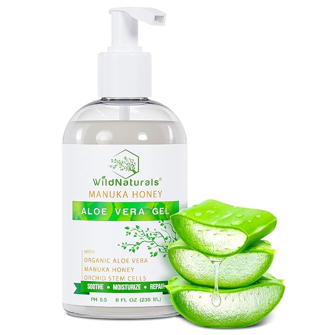 Wild Naturals 100% Pure Aloe Vera Gel by WildNaturals